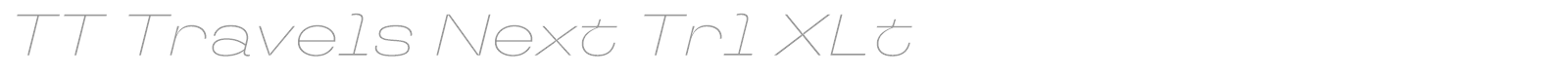 TT Travels Next font preview